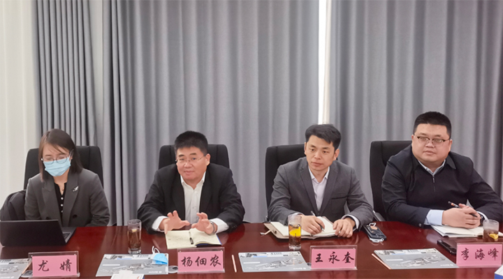 臨沂市金融監督管理局楊主任一行蒞臨東岳機械做企業(yè)上市調研指導